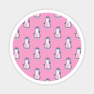 Penguins pattern Magnet